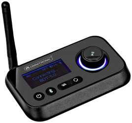 Nadajnik/odbiornik muzyczny Bluetooth® Omnitronic BDT-5.0 Wersja Bluetooth: 5.0 30 m