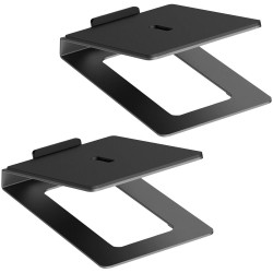 My Wall HS33-2L My Wall Speaker stand Wall Brackets Black Single unit