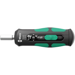 Wera 05075810001 7510 Kraftform Safe-Torque Speed Torque Screwdriver 1-3 Nm 1/4"