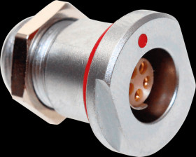 CCM1S1/05 CamCirc Fixed Socket Through Panel 102 Size 5 Pole