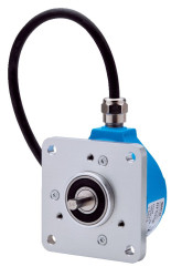 Enkoder przyrostowy przyrostowy RS422, TTL 1500ppr średnica wału 3/8cal SICK 30 V 9000rpm