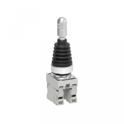 Joystick dwukierunkowy metalowy 22mm bez samopowrotu, w komplecie adapter i 2 zestyki 1Z LPSJ201