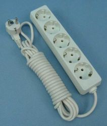 F-5xGN+Z SCHUKO 5,0mb PRZEDŁUŻACZ