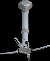 17.99.1102 Ceiling bracket for projectors, grey