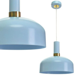 Lampa wisząca MALMO BLUE 1xE27 MLP6201 Milagro