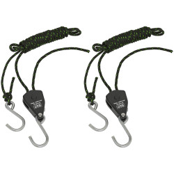 Sealey VS0118 Parts Hanger/Tie Down Ratchet with S-Shaped Hooks 2m - Pack of 2