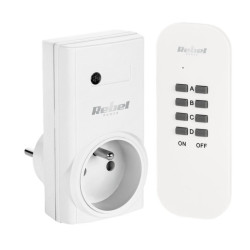 Gniazdo sieciowe sterowane pilotem REBEL