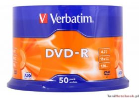 DVD-R VERBATIM 16* CAKE 50
