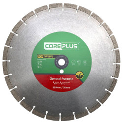 Core Plus CORDBTT35020 Top Twelve General Purpose Cutting Blade 350 x 20mm