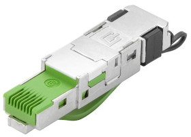 Wtyk RJ45 beznarzędziowy kat.5 IE-PS-RJ45-FH-BK-P 1132060000