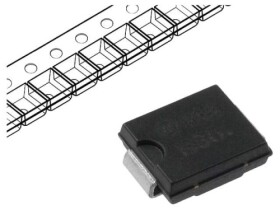 Dioda Schottky B550C-13-F prostownicza 50V 5A SMD