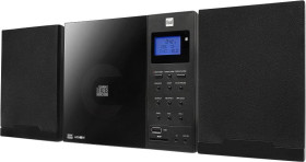 Stereo Dual DAB 102 AUX, CD, SD, USB montaż ścienny czarny