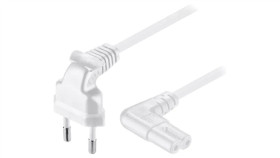Kabel Cee 7/16 (C) Wtyk Kątowy, Iec C7 Żeński Kątowy Pvc 5M 97357