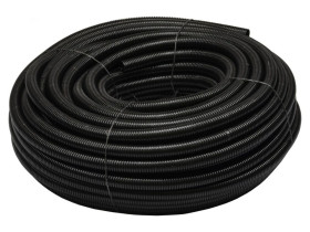 Rura karbowana motoryzacyjna RKLGF/PE fi: 20/15 czarna /50m/