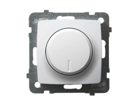 KARO Ściemniacz uniwersalny + LED funkcja wyłącznika czasowy i "time to bed" biały ŁP-8SL2/m/00 OSPEL