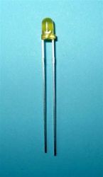 LED 3mm ORANGE MATOWA L=28 (100SZT)