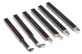 Nóż oprawkowy półfabrykat, l. elementów: 6, dł. całkowita: 125 mm, HSCo,