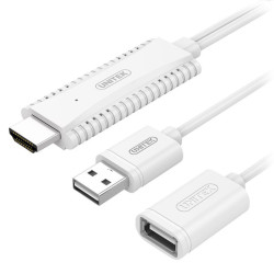 Konwerter USB/HDMI Mobile to TV UNITEK Kabel,adapter M101AWH
