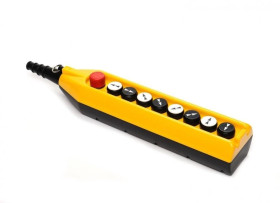 Kaseta sterownicza, 9 przycisków, w tym przycisk awaryjnego stopu 30 mm dwie prędkości sterownicza kompletna T0-PV9E30B4444