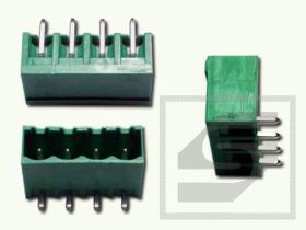 Złącze STL950/4G-5.0-H 4 PIN kątowe 15A 300V PTR MESSTECHNIK ROHS