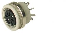 MAB 7100S gniazdo do obudów z ryglowaniem (gwint M16x0.75), 7 stykowe wg DIN 45 329 (45329), Hirschmann, 931351517, 931 351-517,