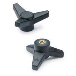 Pokrętło M12 długość gwintu: 42mm średnica gwintu: 100mm Otwór gwintowany