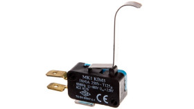 Wyłącznik Krańcowy Miniaturowy, 1Co, Dźwignia Długa Podgięta, T0-Mk1kim5