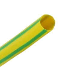 Rurka Koszulka Termokurczliwa Samogasnąca 3,2-1,6mm Żółto-Zielony 1m