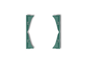 MINI Ramka pośrednia do gniazd podwójnych szmaragdowy 51MRP-2 KARLIK