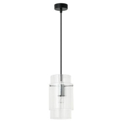 Lampa wisząca Savona czarna 1xE27 Light Prestige