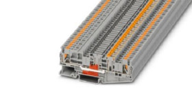 Złączka szynowa z odłącznikiem nożowym Phoenix Contact poziomy: 1 26 → 12AWGWciskane PT