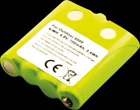 36451 Battery for DeTeWe Outdoor 8000, NiMh, 700 mAh