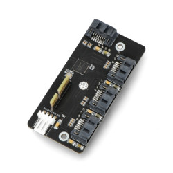 PCIe-TO-SATA-4P - 4-kanałowy ekspander PCIe - SATA 3.0 - Waveshare 22247