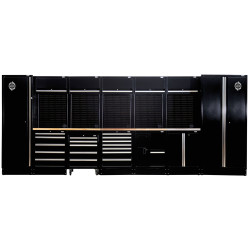 BUNKER&#xAE; 04389 Modular Storage Combo with Sink &amp; Hardwood Worktop (25pc)