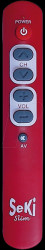 SEKI SLIM Universal learning remote control