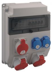 Rozdzielnica ROS 11\FI z zabezpieczeniami i wyłącznikiem różnicowo-prądowym