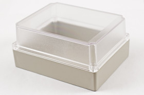 ABS enclosure, (L x W x H) 186 x 146 x 90 mm, light gray (RAL 7035), IP65, RP1375C
