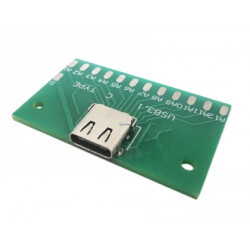 gniazdo USB typ C na płytce 13pin