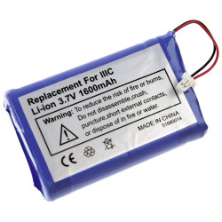 XCell 114511 PDA Battery 3.7V 1600mAh Replaces OEM 170-0737/B520003