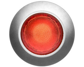 Napęd przycisku 30mm czerwony z podświetleniem bez samopowrotu metalowy matowy IP69k Sirius ACT 3SU1061-0JA20-0AA0