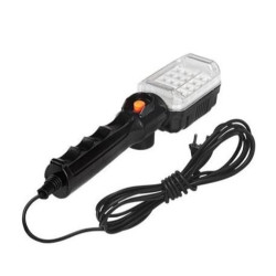 Lampa warsztatowa LED 12W / 230V 960lm 6500k IP20 barwa zimna CW z przewodem 5m, hak