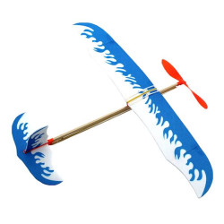 SAMOLOT Z NAPĘDEM GUMOWYM THUNDER BIRD GUMÓWKA 50CM