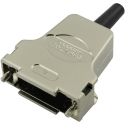 Connfly DS1047-03-09M2S D-SUB Housing 9-Pin Plastic Metallised 180&#xB0;