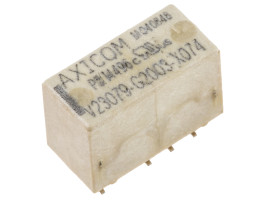 Przekaźnik sygnału, 12V dc, 2 A, DPDT, 2-polowy, montaż SMD, TE Connectivity P2