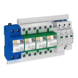 Ogranicznik przepięć Typ T1+T2 4P 100kA 1,3kV PS4-Typ T1+T2/TNS+FS 5089763
