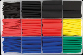 2103CA001 Heat-shrink tubing set – industrial grade 2:1, colourful,