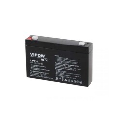 AKUMULATOR ŻELOWY 6V 7Ah VIPOW 151x34x94 mm