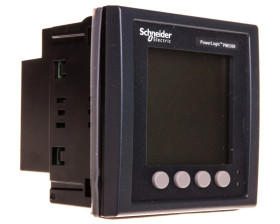 Miernik parametrów sieci (U, I, P, Q, f, PF, E) 5/1A przekładnik 100-415V AC Ethernet tablicowy 96x96mm METSEPM5340