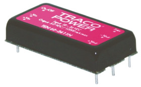 Przetwornica DC-DC, 60W, Uwe 9 → 18 V DC, Uwy 15V dc, Iwy 4A, TRACOPOWER