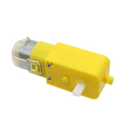 Silnik TT do robota z przekład. 1:48 prosty dwustronny 3-6VDC